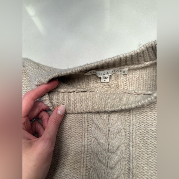 Veronica Beard wool blend cable knit sweater - Picture 6 of 9